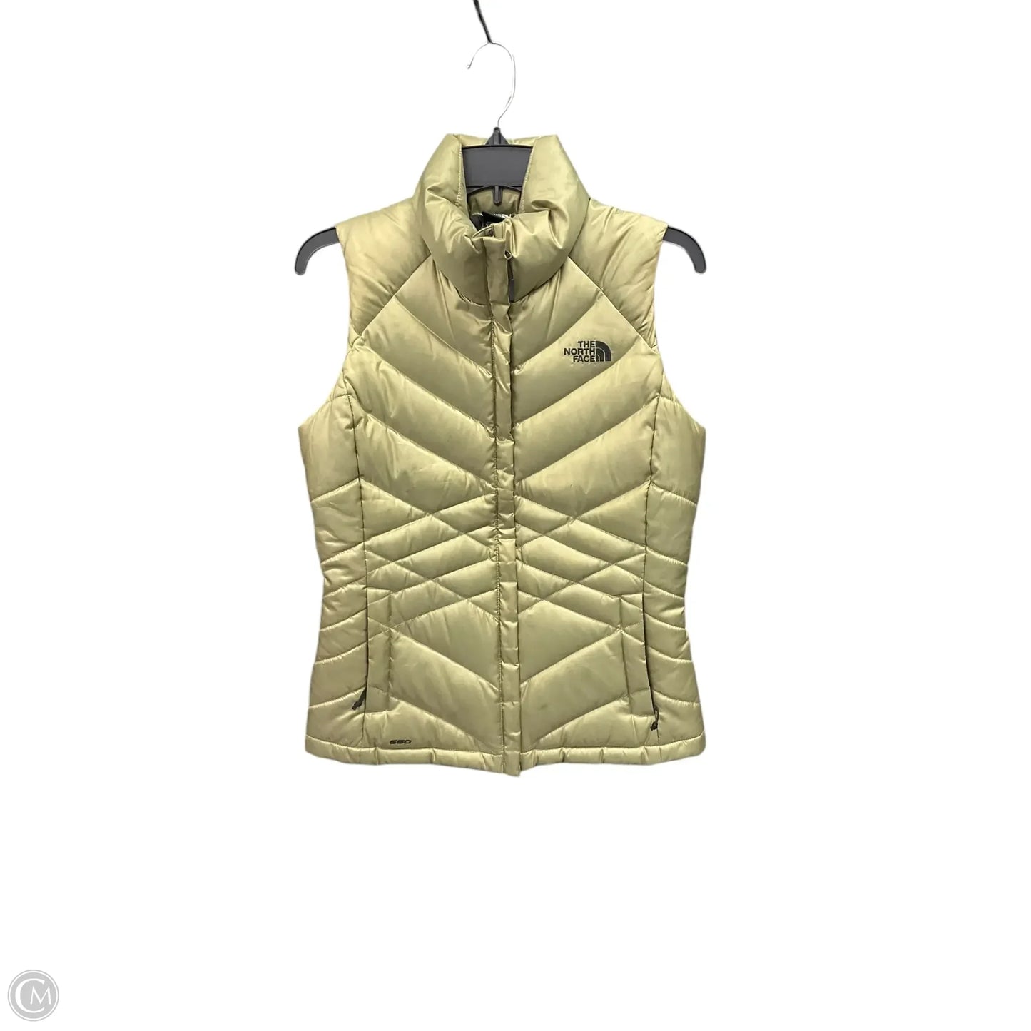 Vest Puffer & Quilted By The North Face In Green, Size: S