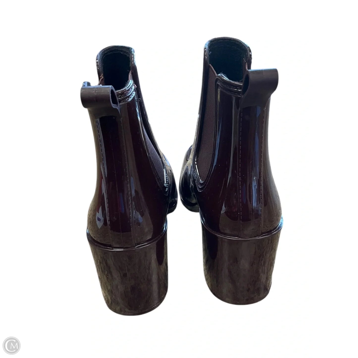 Boots Rain By Jeffery Campbell In Brown, Size: 9