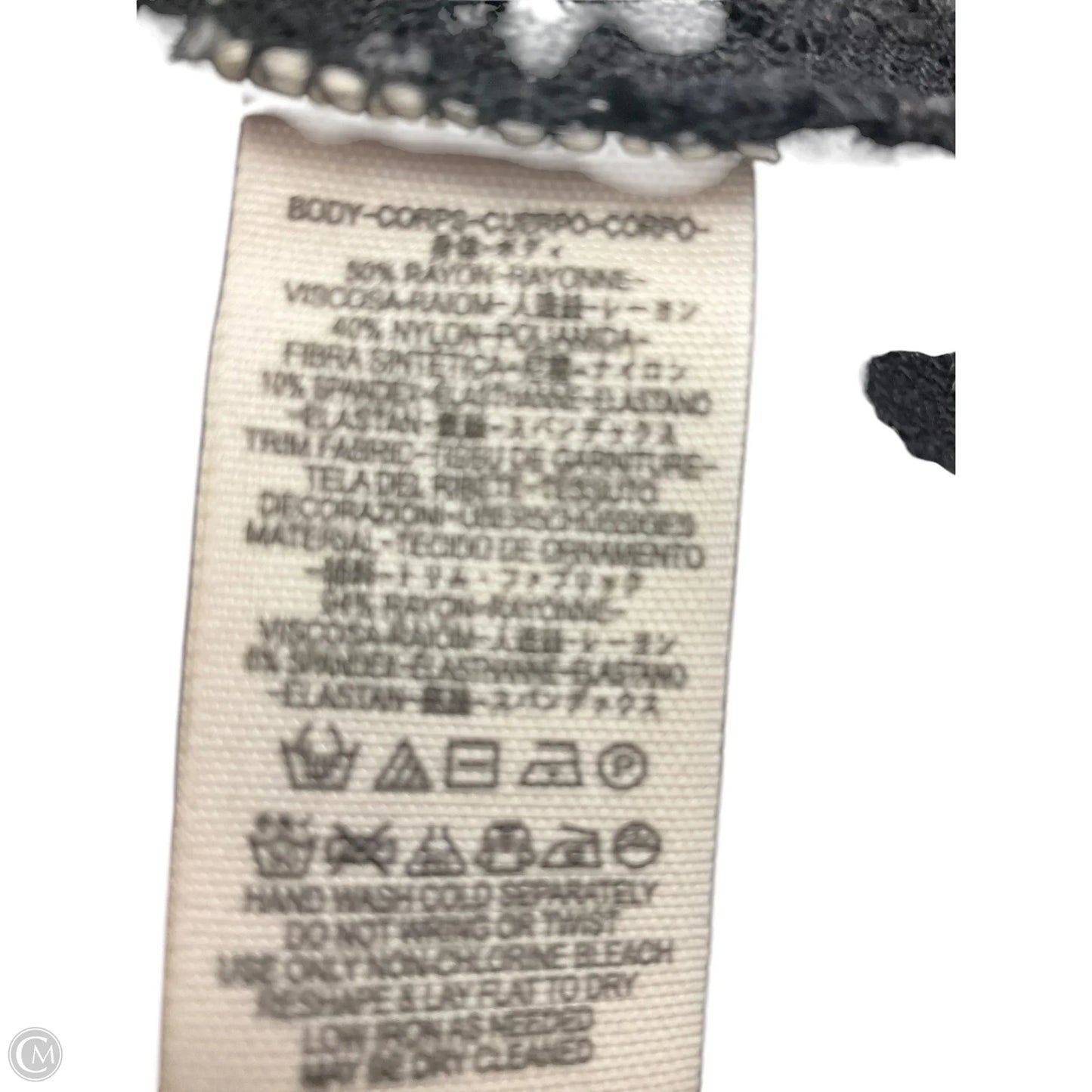 Top Short Sleeve By Free People In Black, Size: M