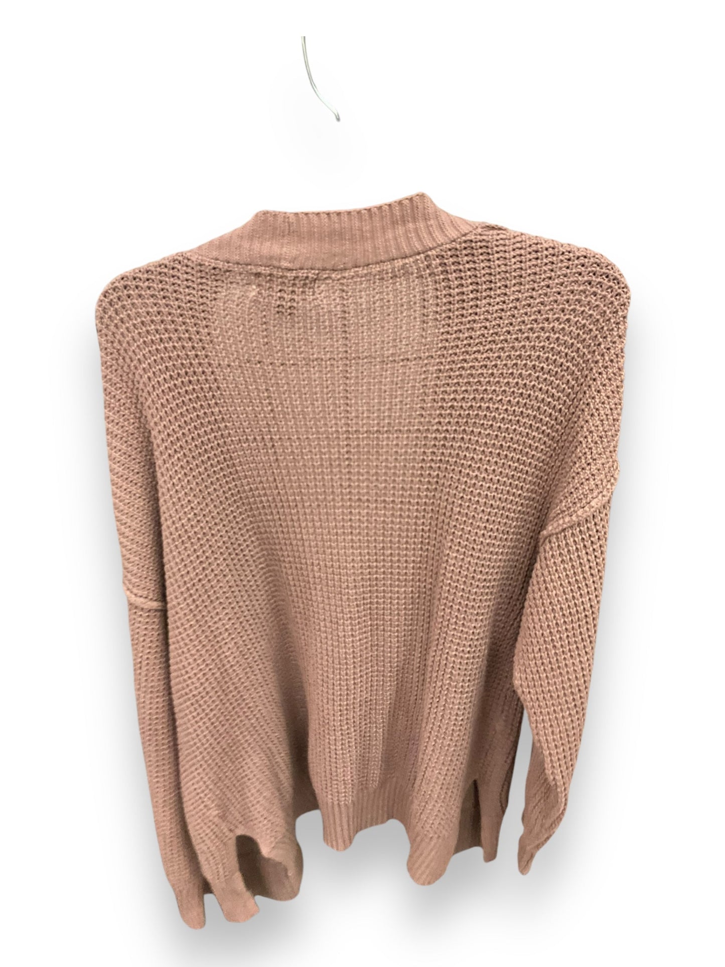 Sweater Cardigan By Universal Thread In Taupe, Size: S