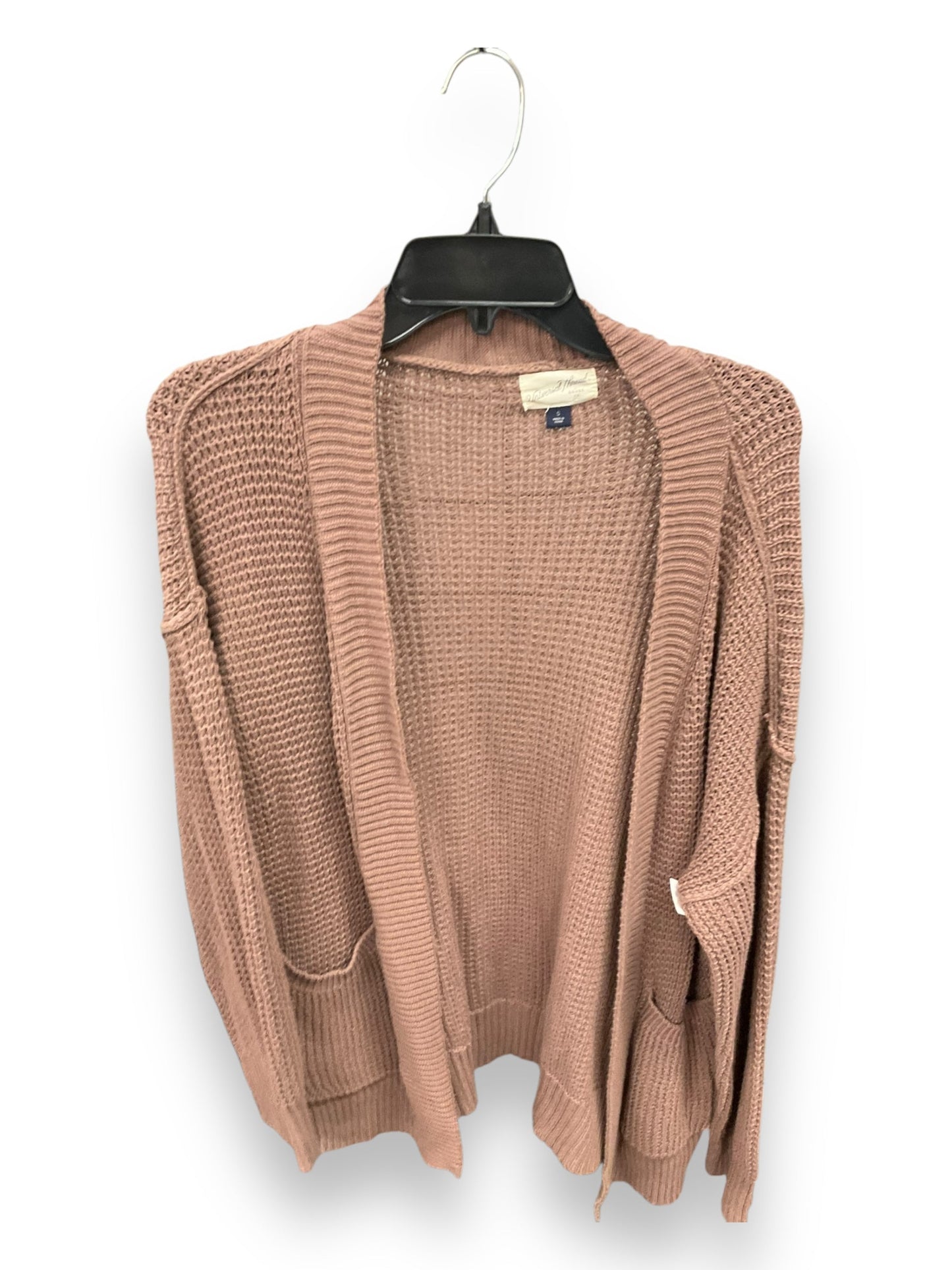 Sweater Cardigan By Universal Thread In Taupe, Size: S