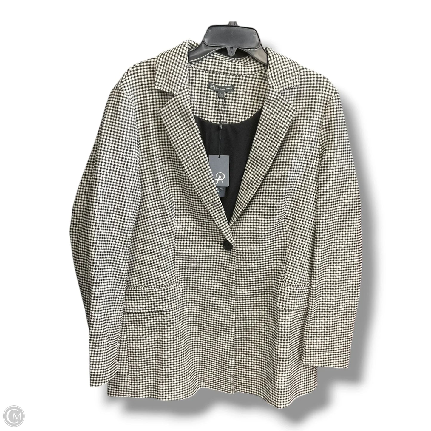 Blazer By Rachel Zoe In Black & White, Size: Xl
