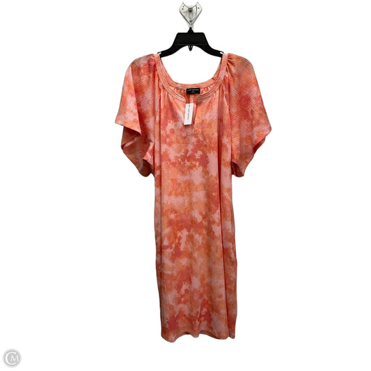 Dress Party Midi By Lane Bryant In Orange, Size: 18