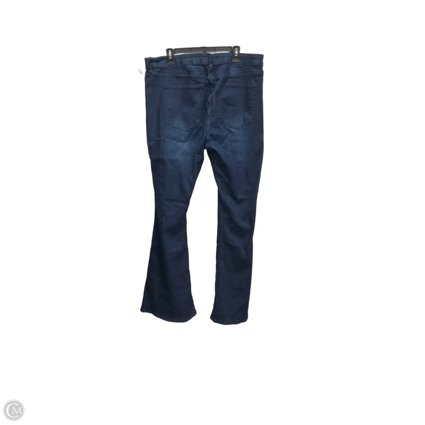 Jeans Flared By Fashion Nova In Blue Denim, Size: 22