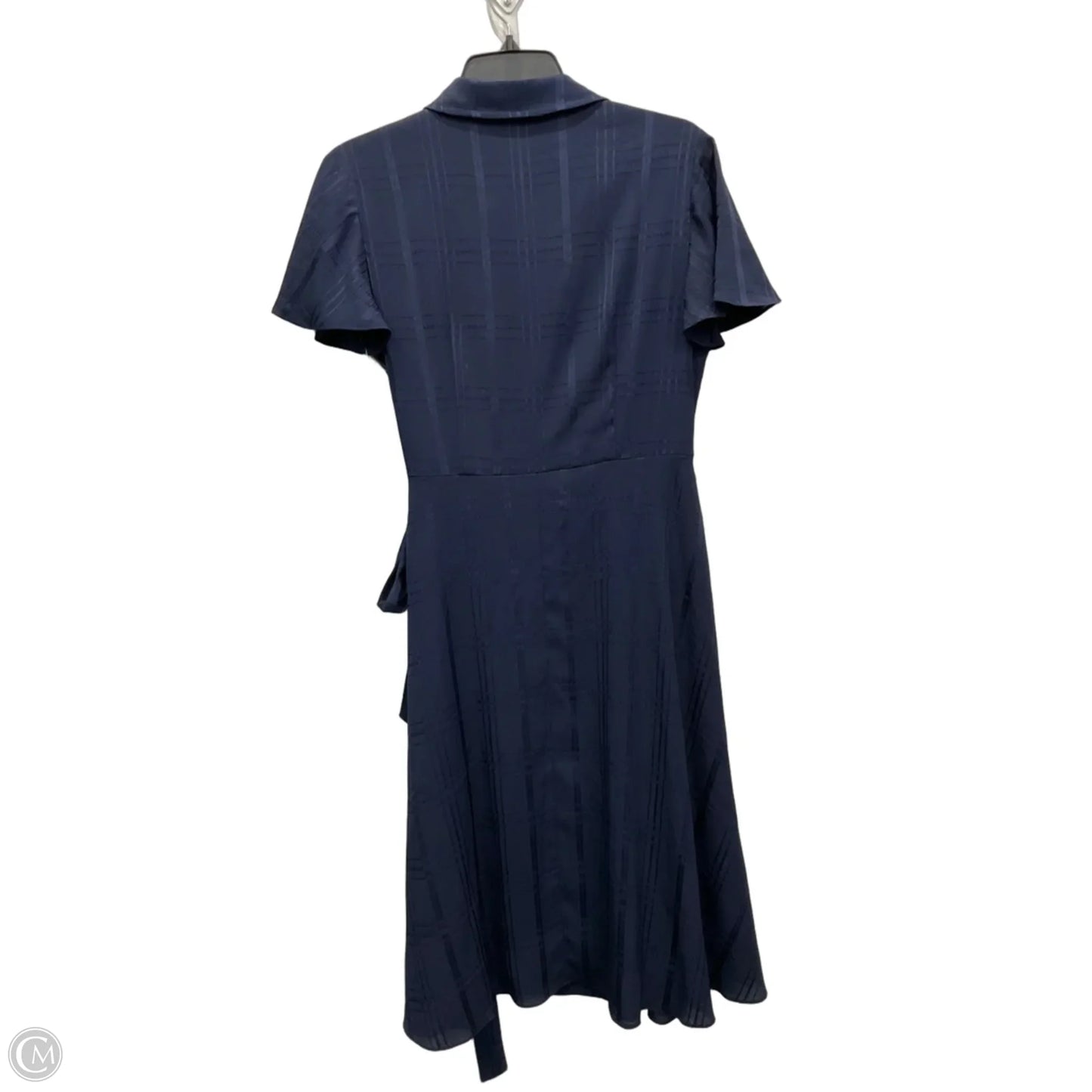 Dress Casual Midi By London Times In Navy, Size: M
