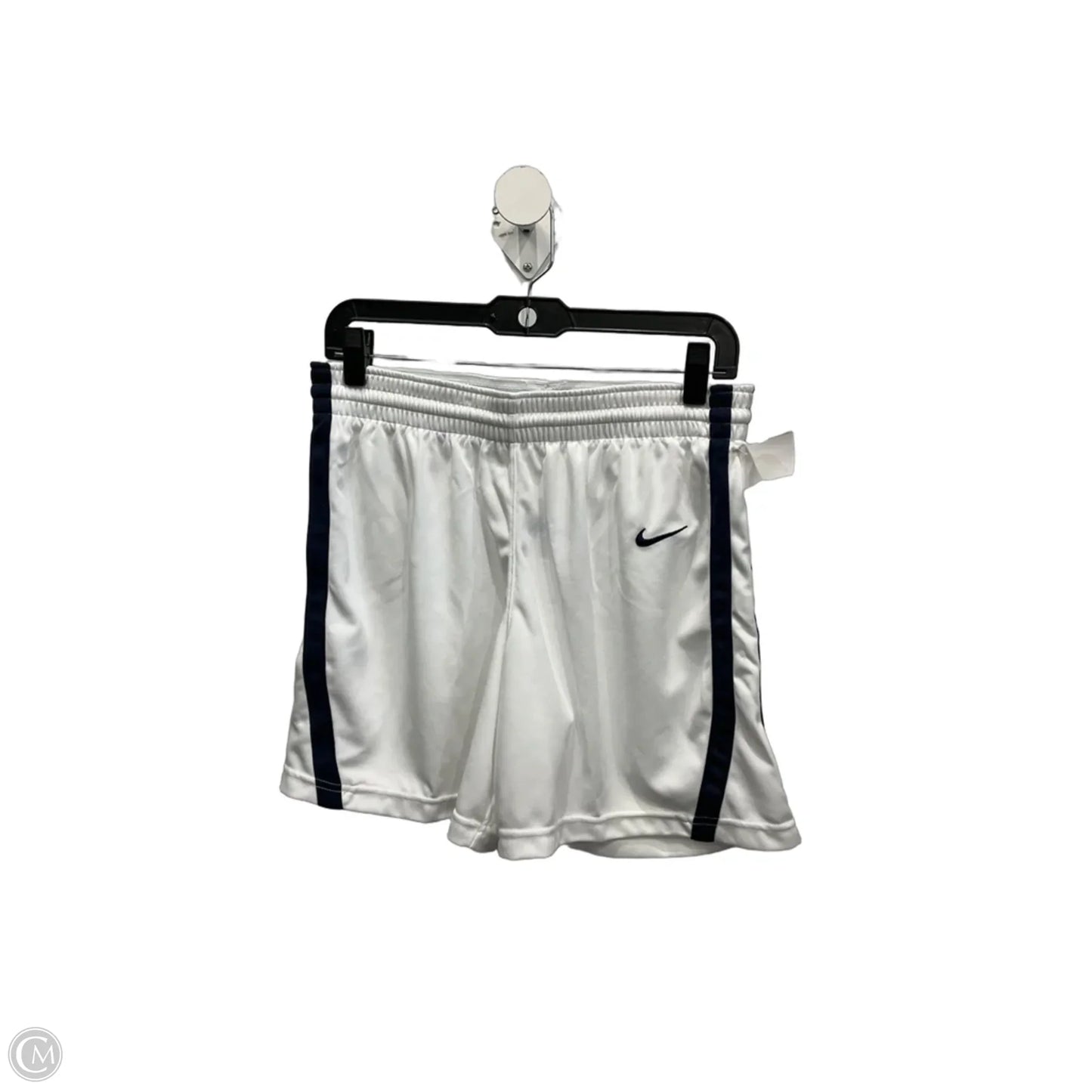 Athletic Shorts By Nike Apparel In White, Size: M