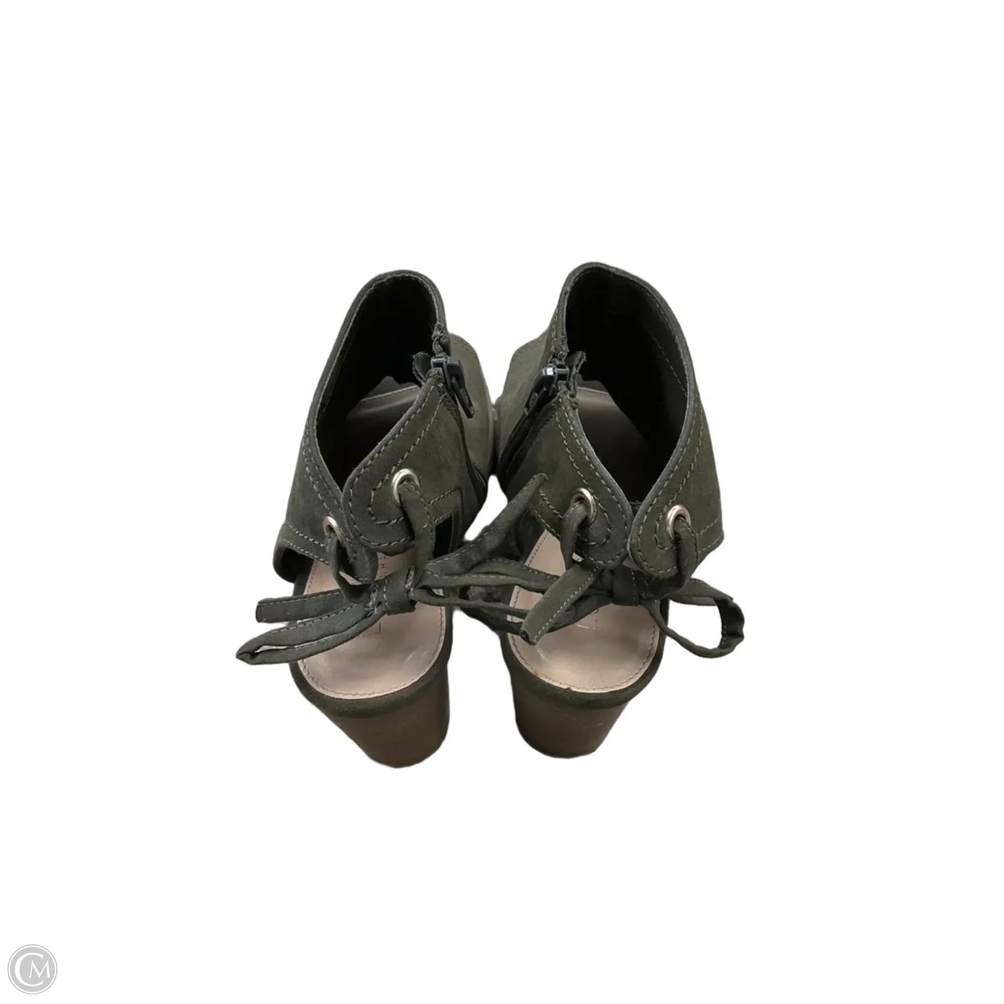 Shoes Heels Block By Lc Lauren Conrad In Green, Size: 9.5