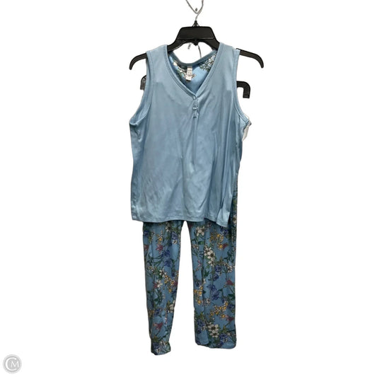 Pajamas 2pc By Flora Nikrooz In Blue, Size: M