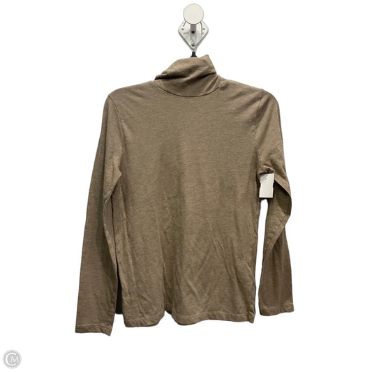 Top Long Sleeve By J. Crew In Brown, Size: S