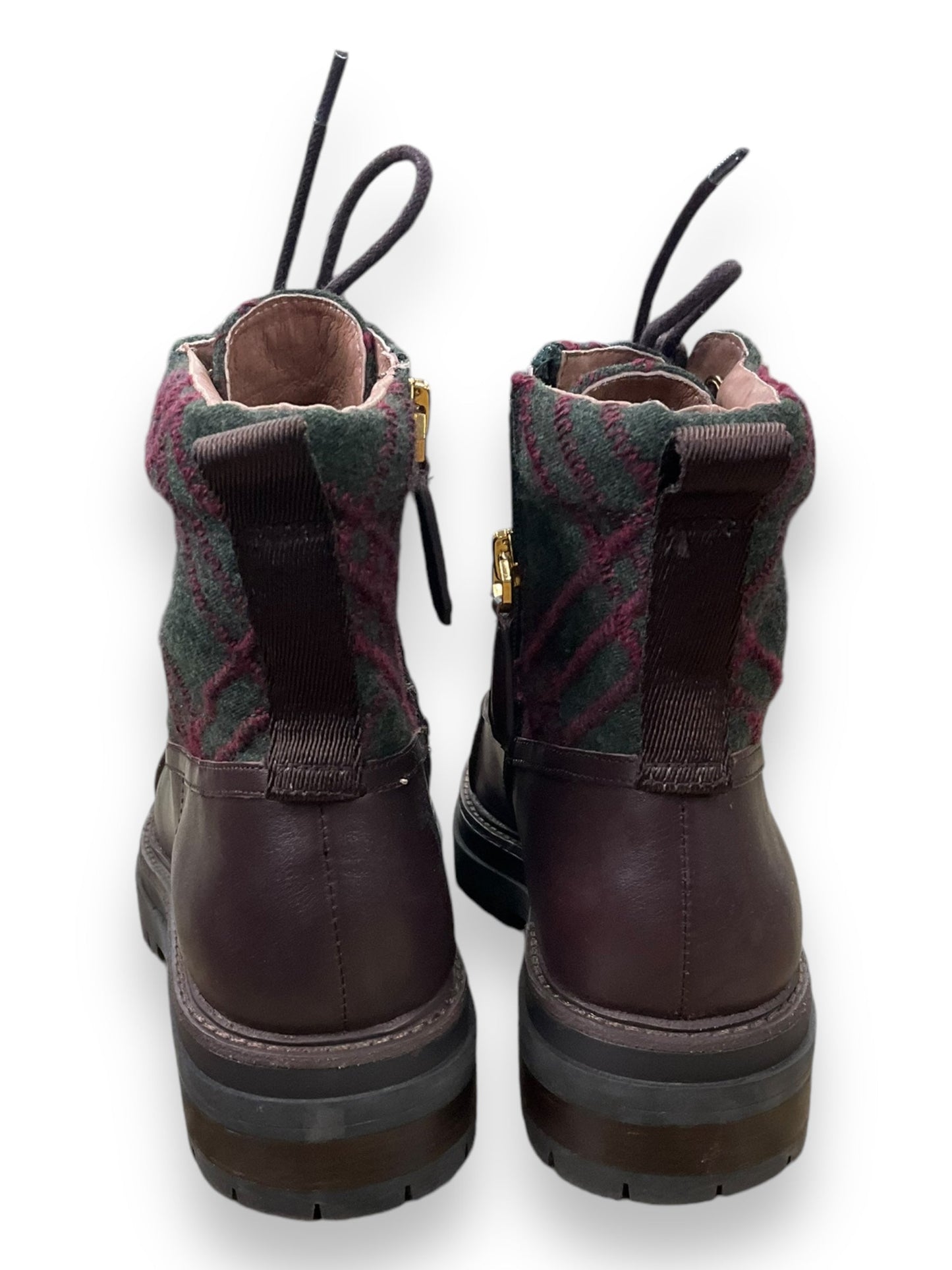 Boots Hiking By Louise Et Cie In Plaid Pattern, Size: 8