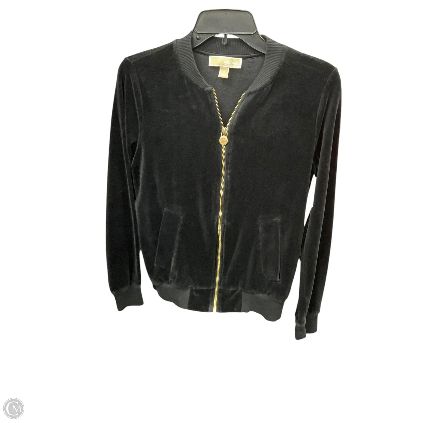 Sweatshirt Hoodie By Michael By Michael Kors In Black, Size: S