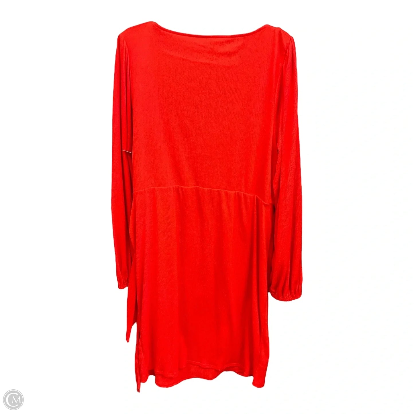 Dress Casual Midi By Ava & Viv In Red, Size: Xxl