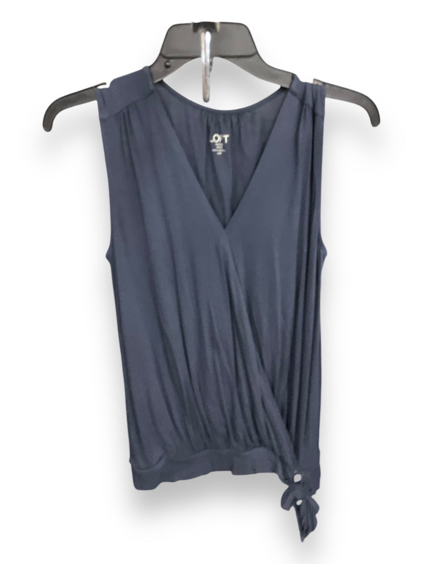 Top Sleeveless Basic By Loft In Navy, Size: Xsp
