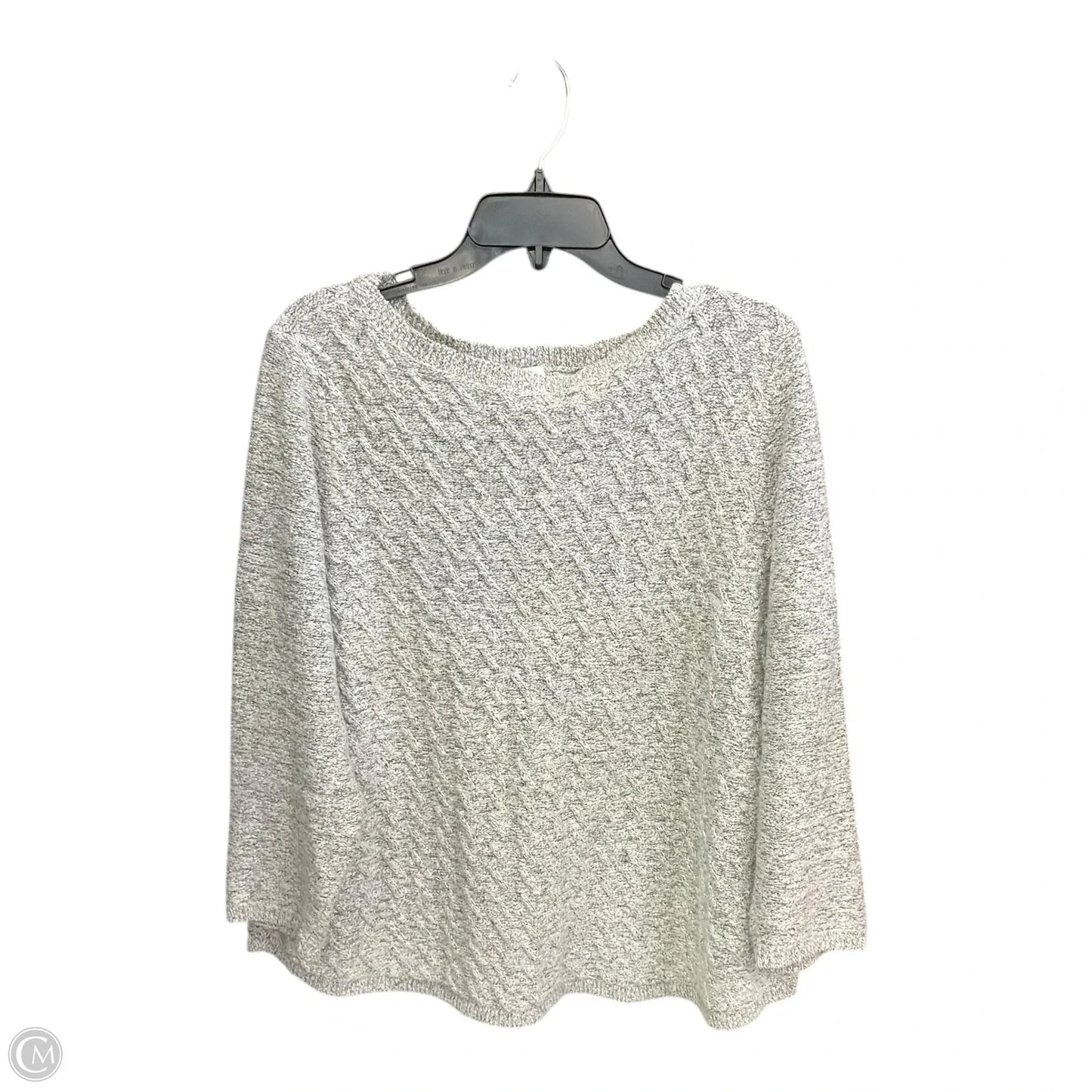 Sweater By J. Jill In Grey, Size: Xl