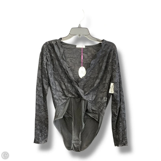 Bodysuit By Clothes Mentor In Black, Size: 4