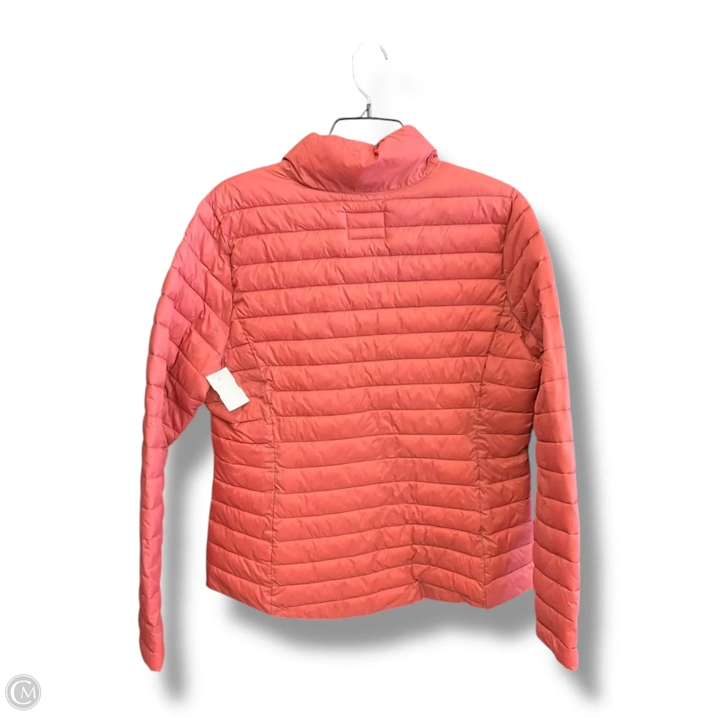 Jacket Puffer & Quilted By Old Navy In Orange, Size: L