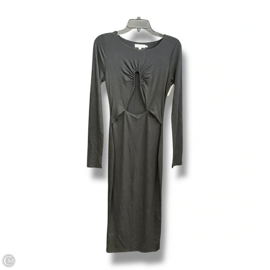 Dress Casual Maxi By Good American In Black, Size: 2