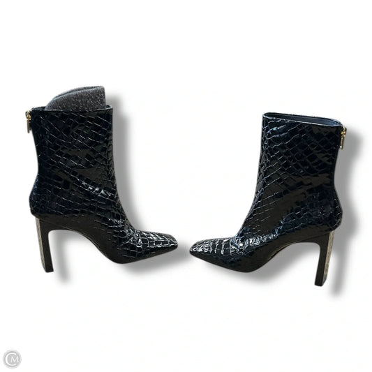 Boots Ankle Heels By Clothes Mentor In White, Size: 9