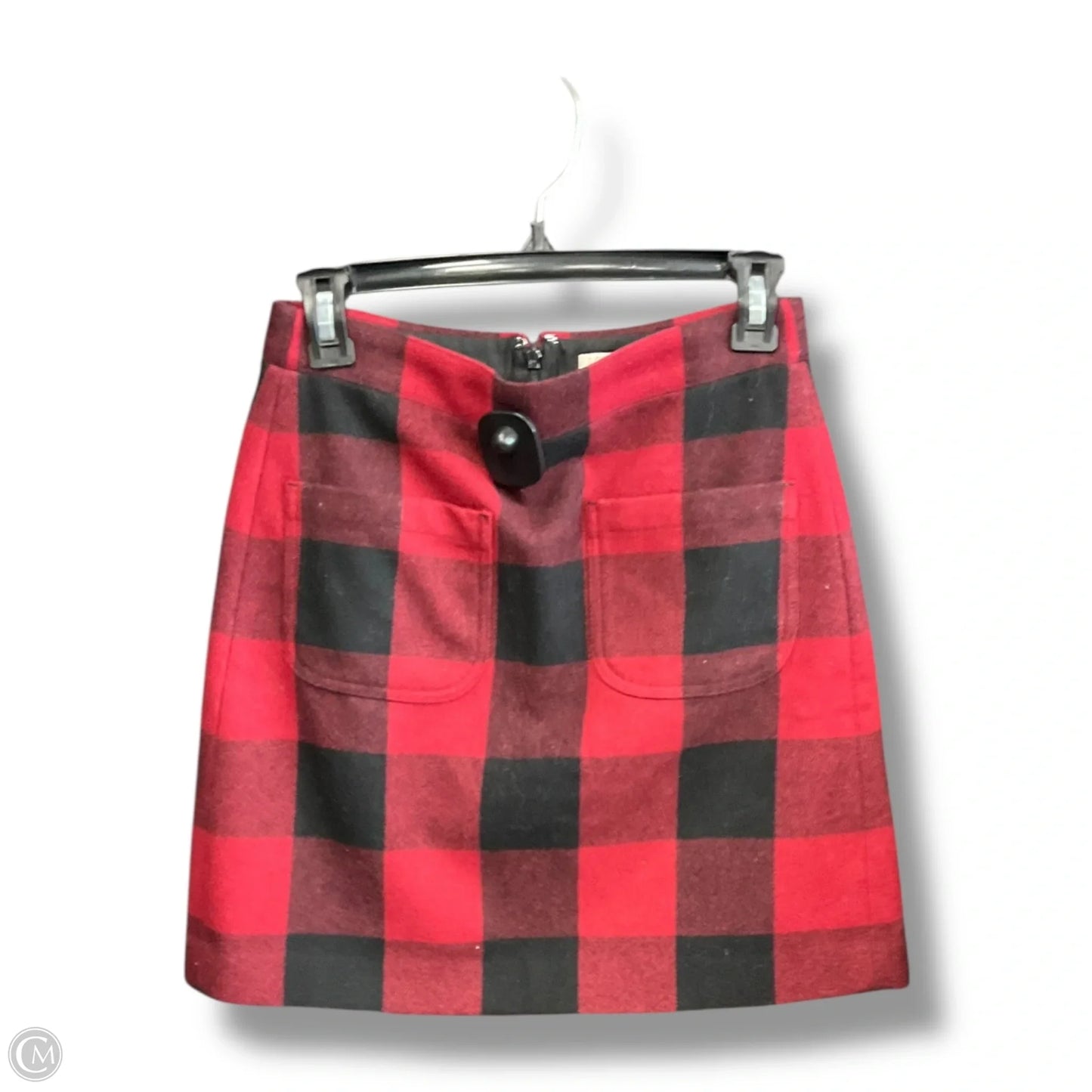 Skirt Midi By J. Crew In Plaid Pattern, Size: Xs