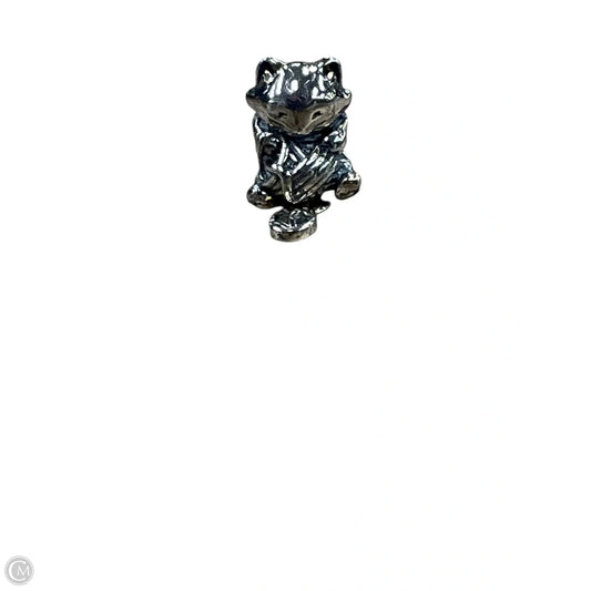 Necklace Charm By Pandora, Size: Small ; kitten with yard ball charm