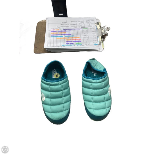 Shoes Flats By The North Face In Blue & Green, Size: 9
