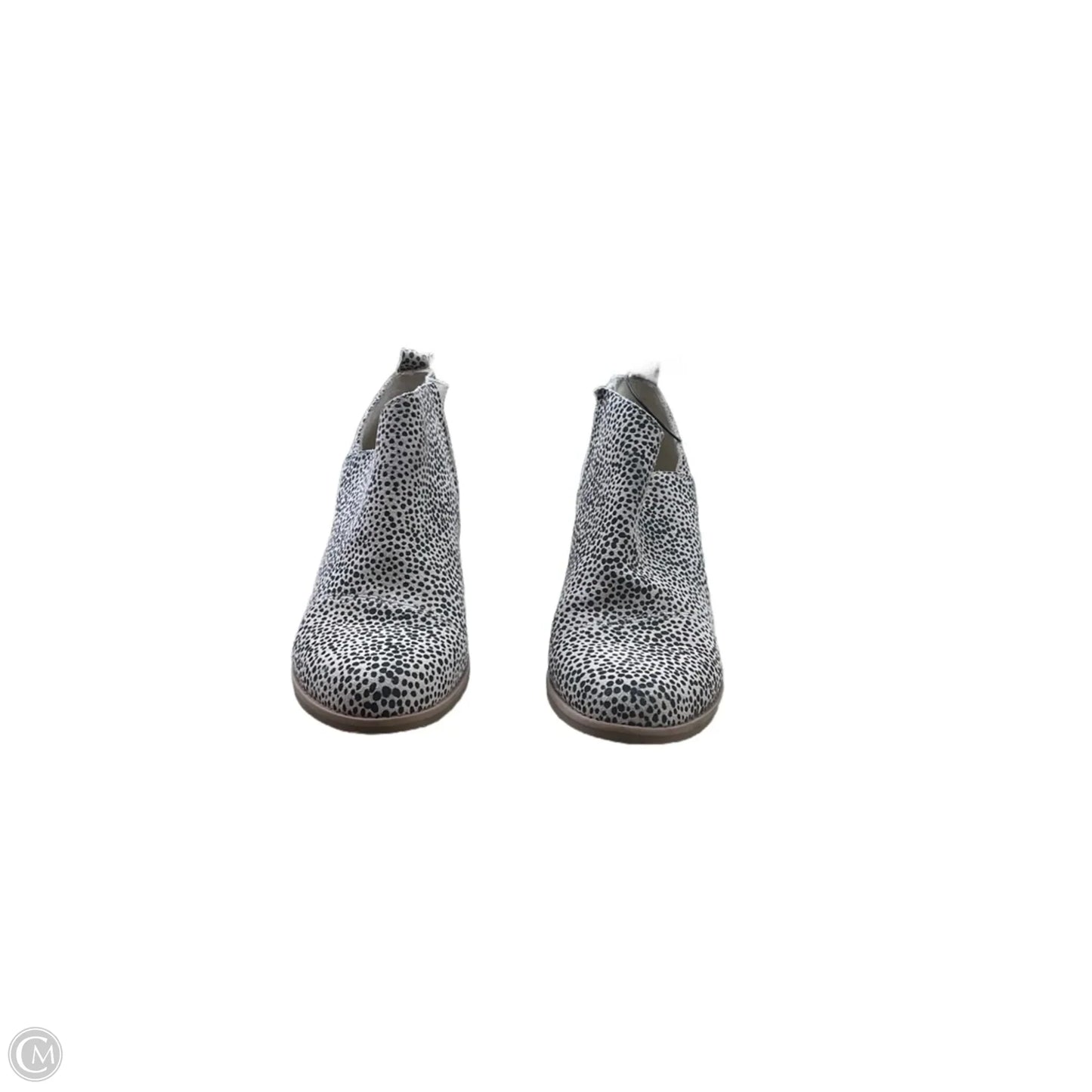 Boots Ankle Heels By Toms In Animal Print, Size: 7.5