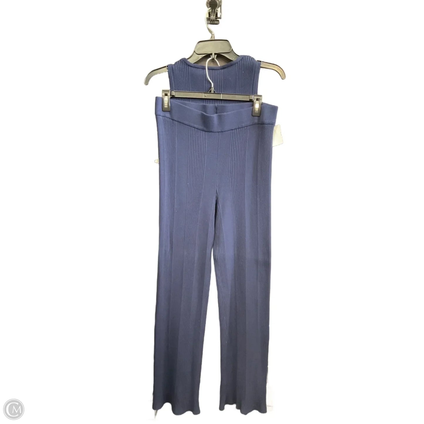 Pants Set 2pc By Pink Rose In Navy, Size: L