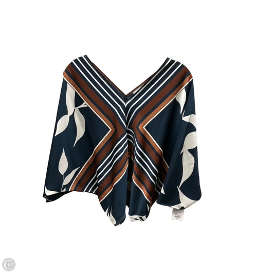 Top Long Sleeve By Alfani In Multi-colored, Size: 16