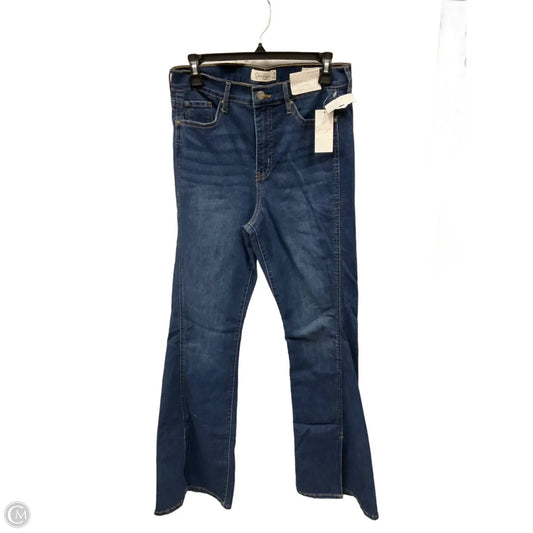 Jeans Flared By Jessica Simpson In Blue Denim, Size: 10
