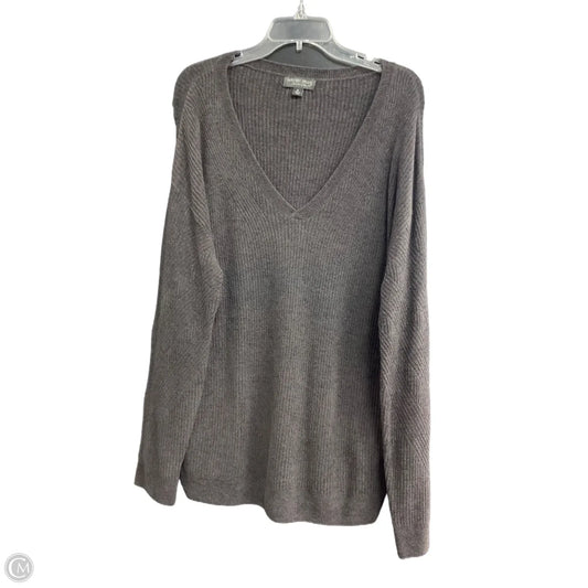 Sweater By Barefoot Dreams In Grey, Size: Xl