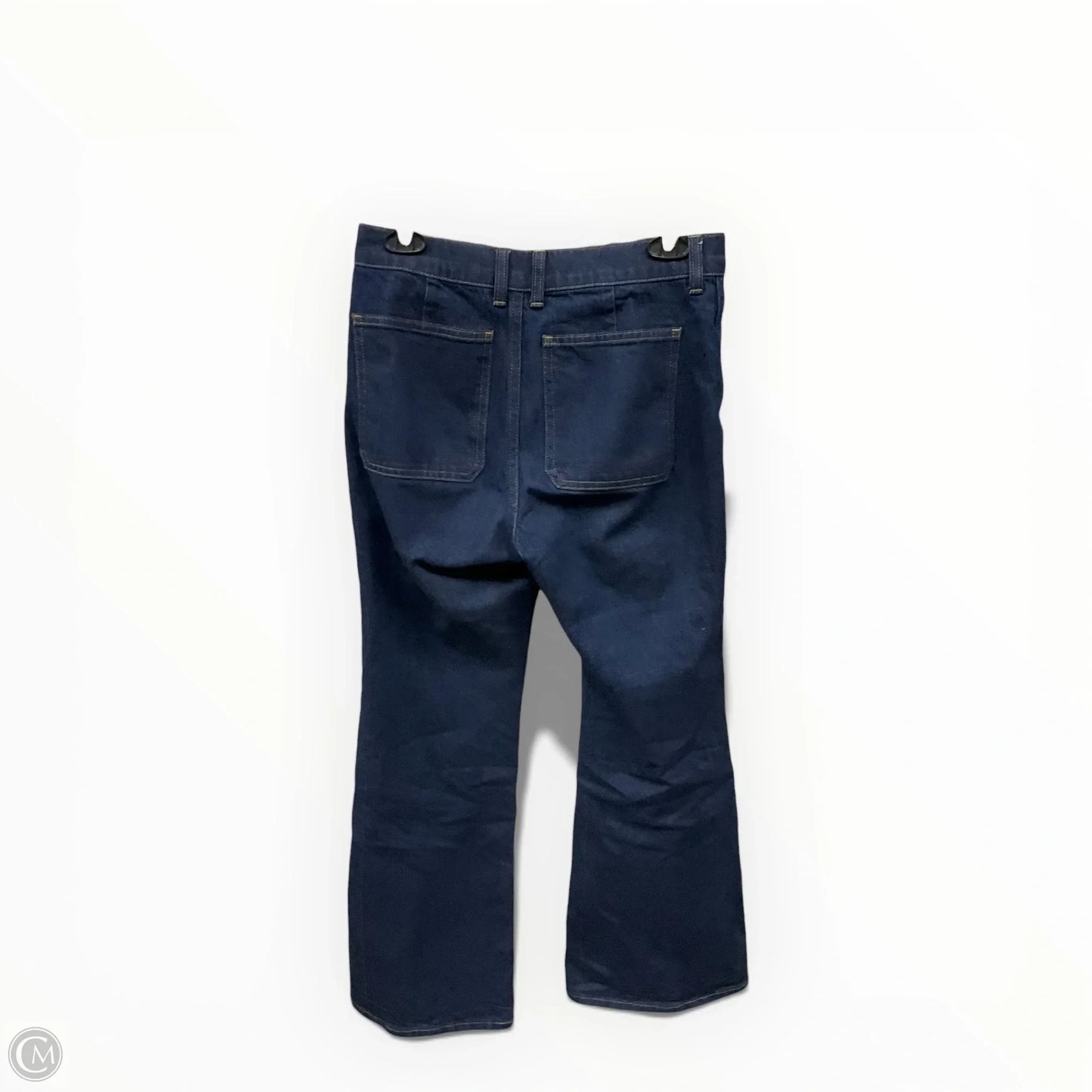 Jeans Wide Leg By J. Crew In Blue Denim, Size: 4