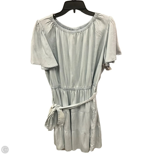 Dress Casual Midi By Lane Bryant In Blue, Size: Xl