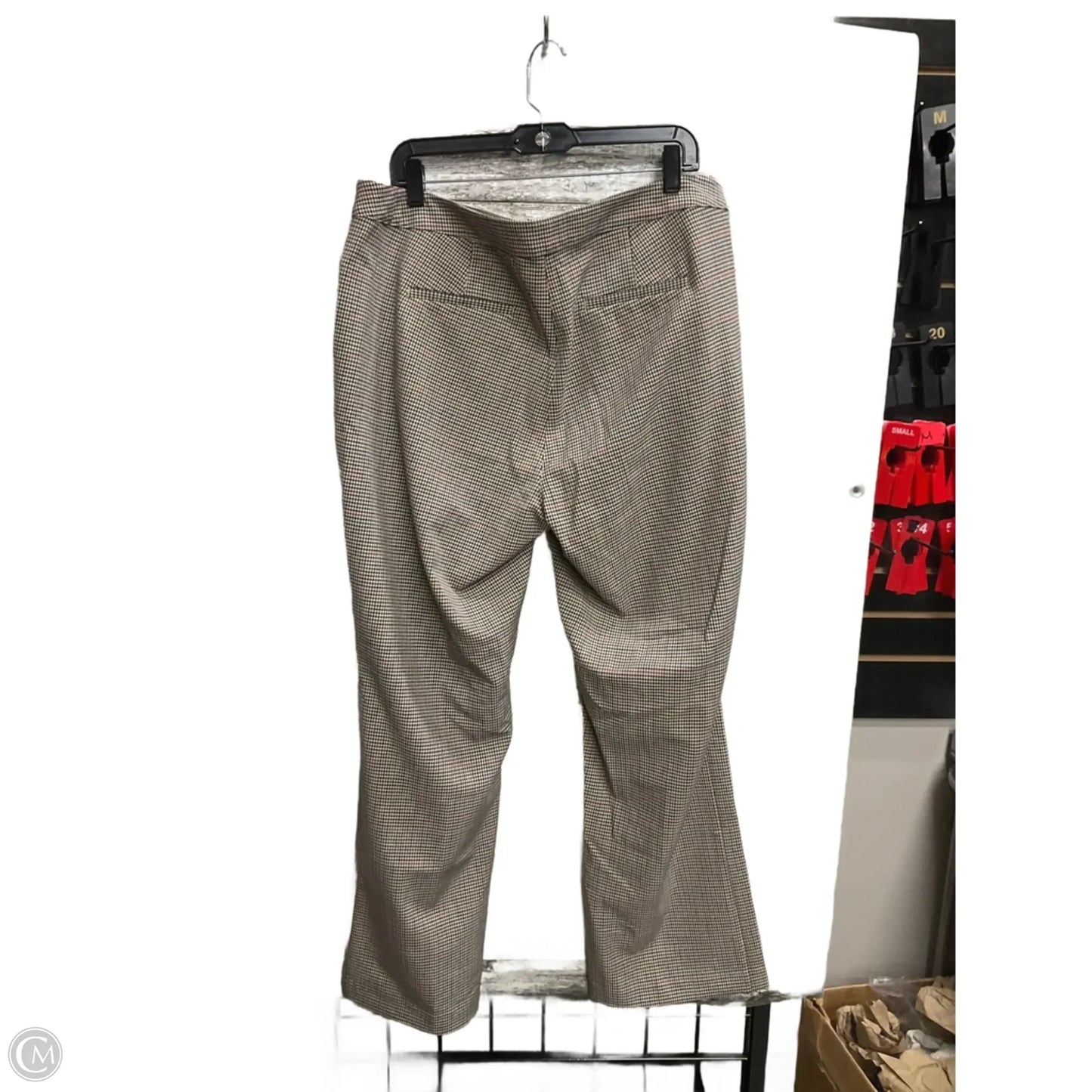 Pants Dress By Talbots In Plaid Pattern, Size: 16