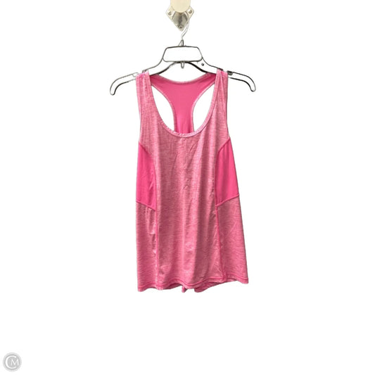 Athletic Tank Top By Clothes Mentor In Pink, Size: L
