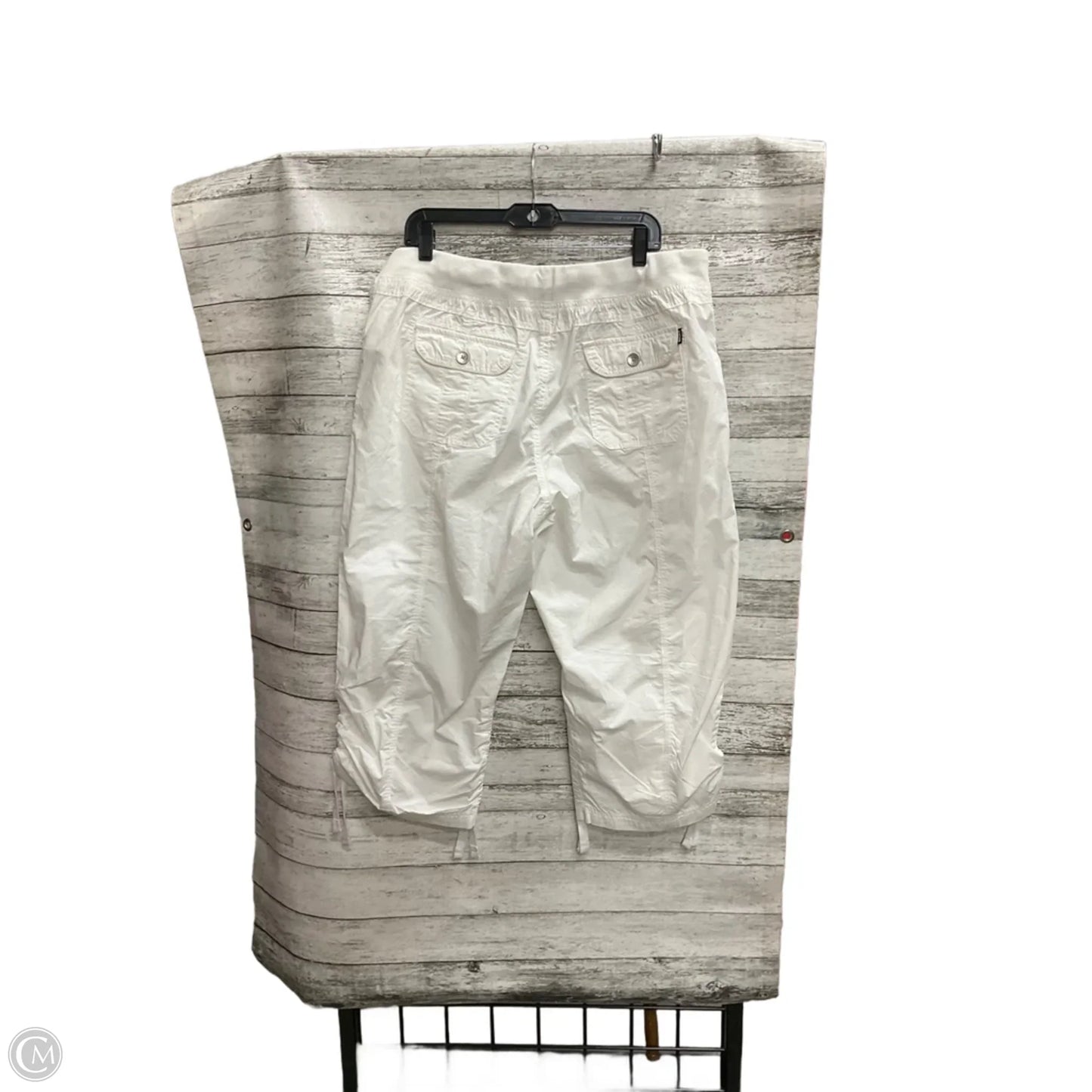 Capris By Dkny In White, Size: Xl