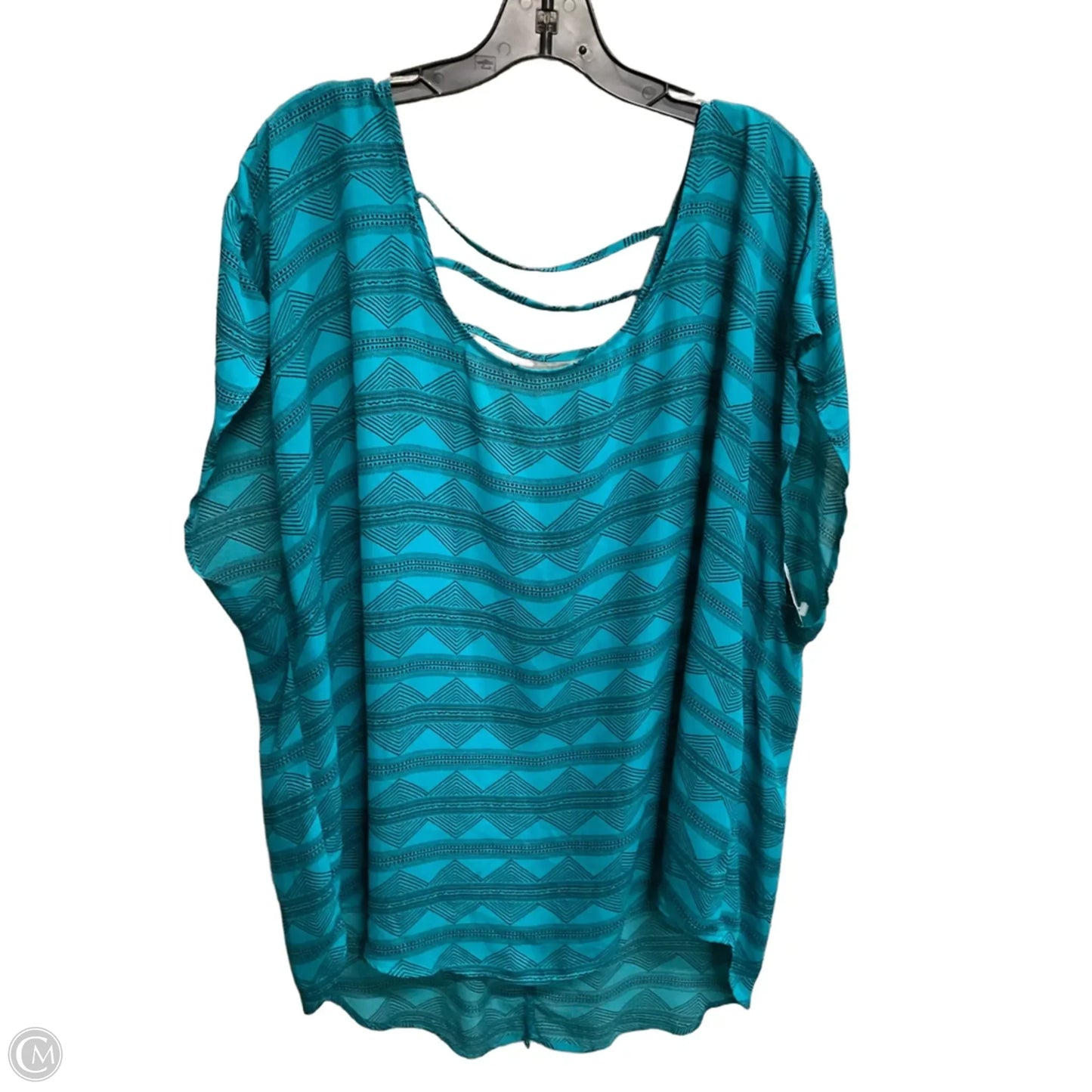 Top Sleeveless By Torrid In Blue, Size: 3x