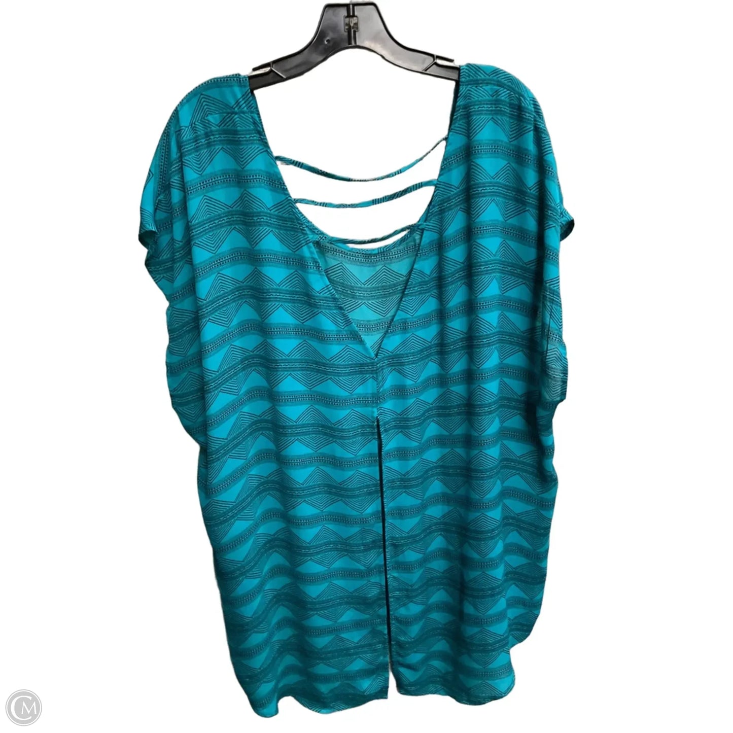 Top Sleeveless By Torrid In Blue, Size: 3x