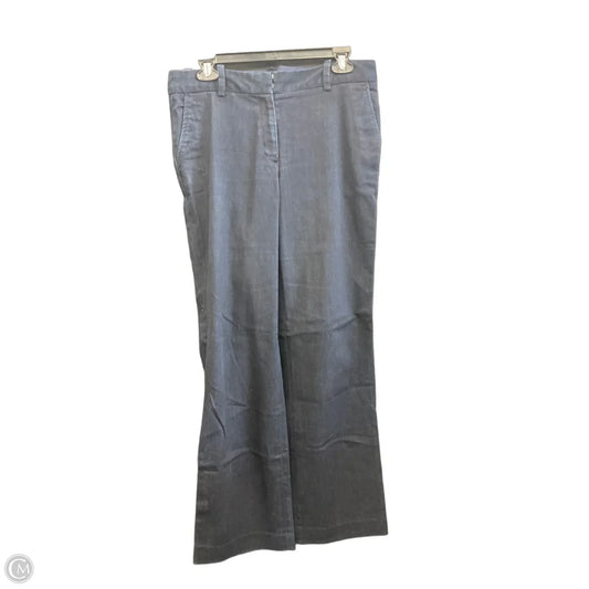 Jeans Wide Leg By J. Crew In Blue Denim, Size: 8