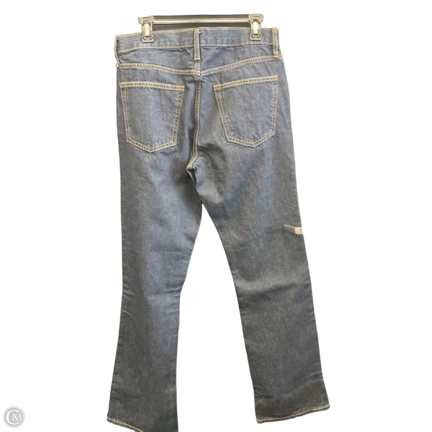 Jeans Flared By Old Navy In Blue Denim, Size: 10