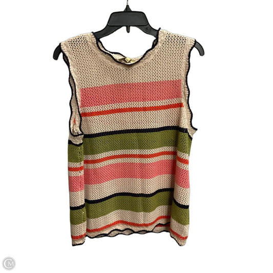 Top Sleeveless By Democracy In Multi-colored, Size: Xl