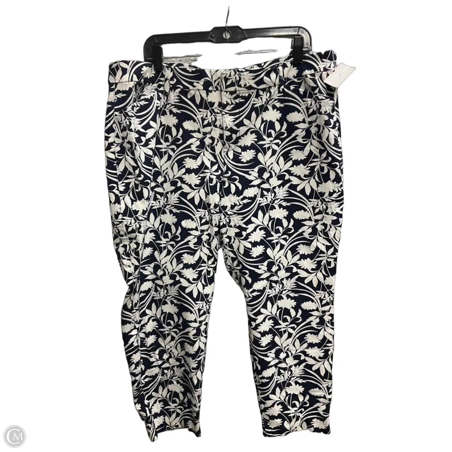 Pants Dress By Old Navy In Blue & White, Size: 20
