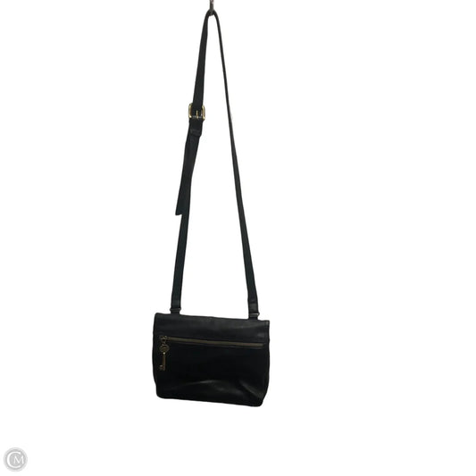 Crossbody Leather By Fossil, Size: Medium
