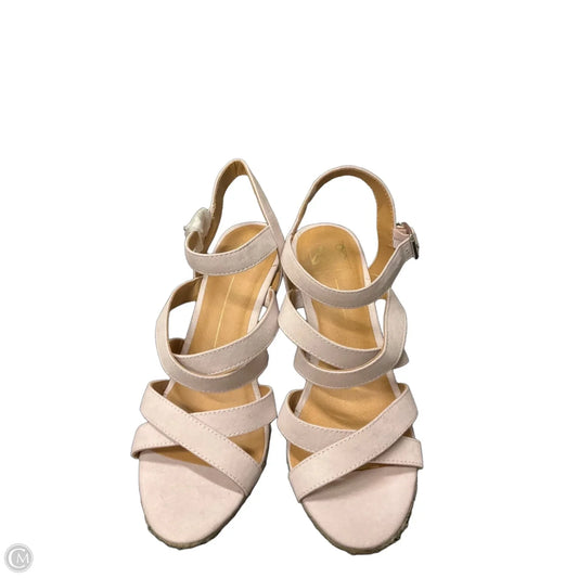 Shoes Heels Wedge By Dolce Vita In Pink, Size: 8.5