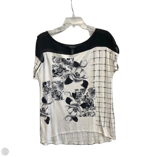 Top Sleeveless By White House Black Market In Black & White, Size: M