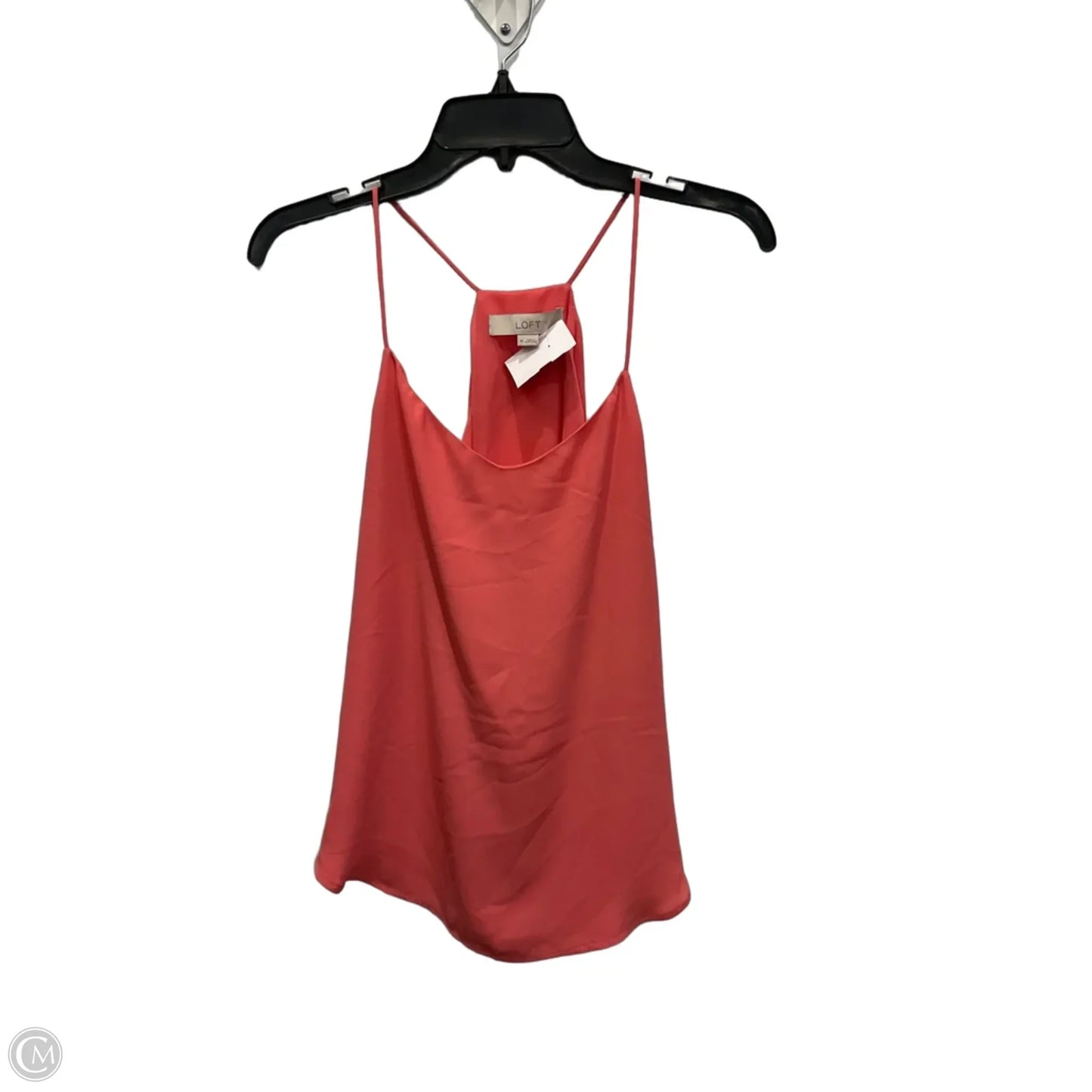 Top Sleeveless By Loft In Orange, Size: Xs