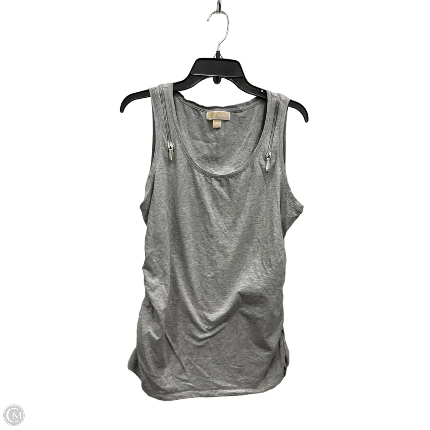 Top Sleeveless By Michael By Michael Kors In Grey, Size: Xl