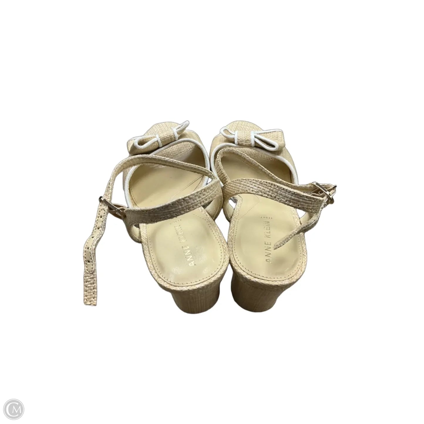 Shoes Heels Block By Anne Klein In Tan, Size: 7.5