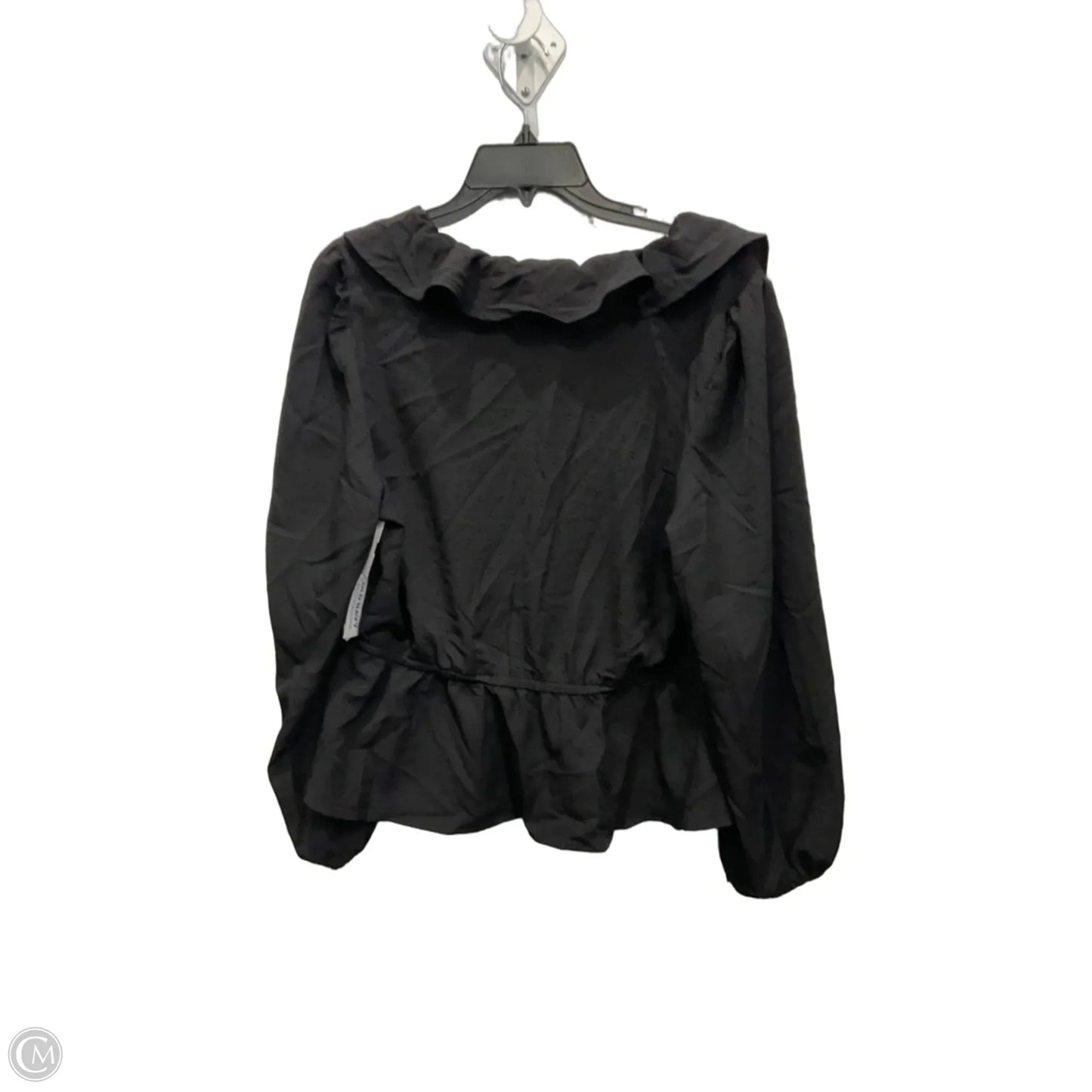 Top Long Sleeve By Old Navy In Black, Size: L