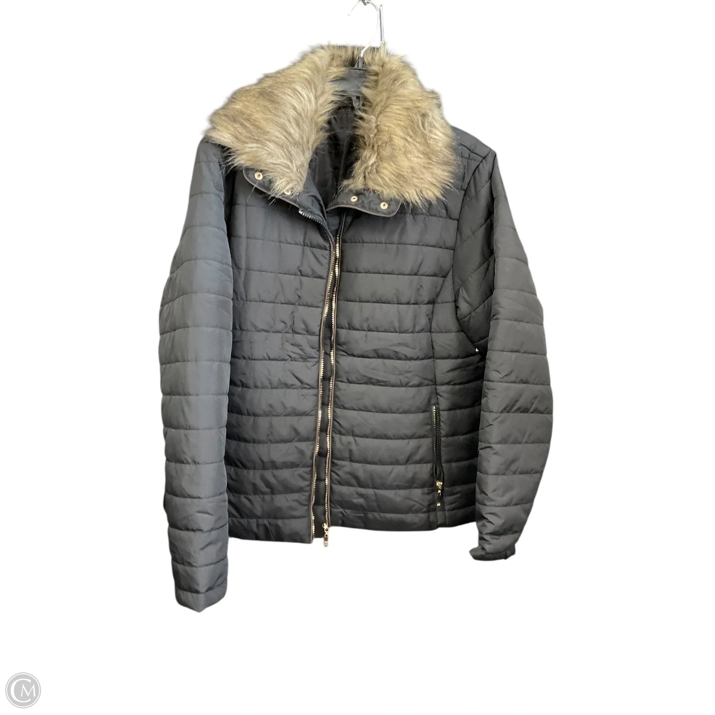 Coat Puffer & Quilted By Clothes Mentor In Black, Size: 2x