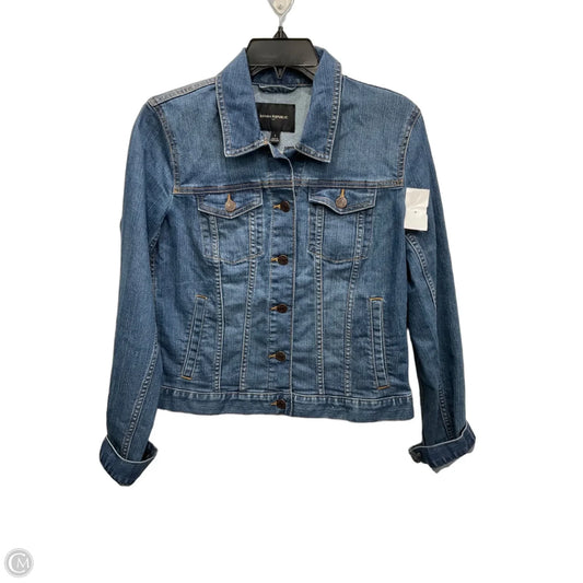 Jacket Denim By Banana Republic In Blue Denim, Size: S